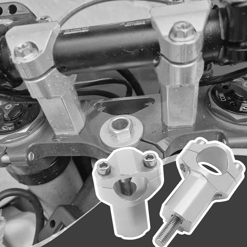 Handlebar Riser Motorcycle Handlebar Risers Fat Clamp Motorbike Replacement Handle Aluminum Alloy Accessories For Husband