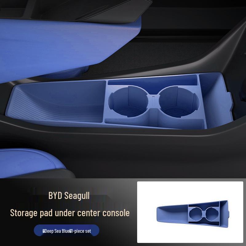 BYD Seagull Center Console Double-Layer Silicone Storage Tray for Car Interior
