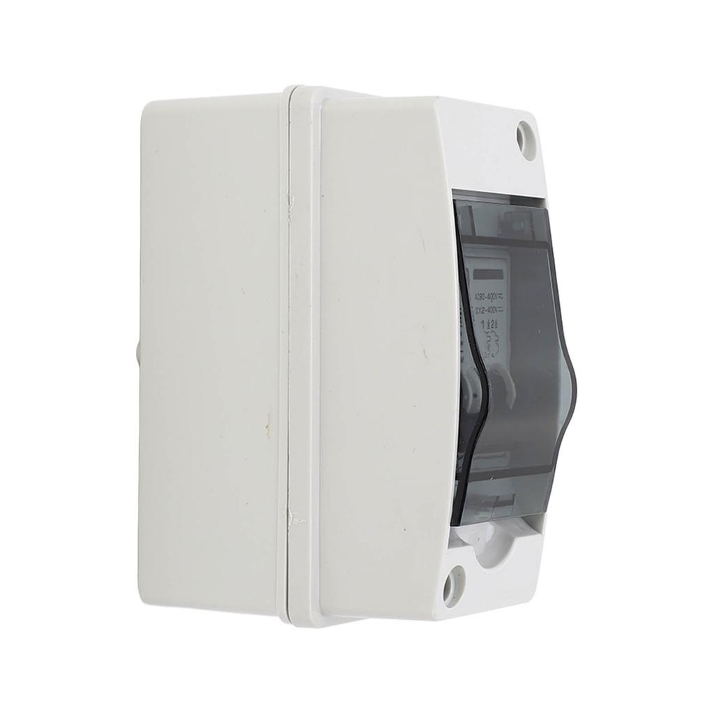 2P DC Miniature Circuit Breaker IP65 Waterproof Solar PV Disconnect Switch AC90‑400V DC12‑400V 6A