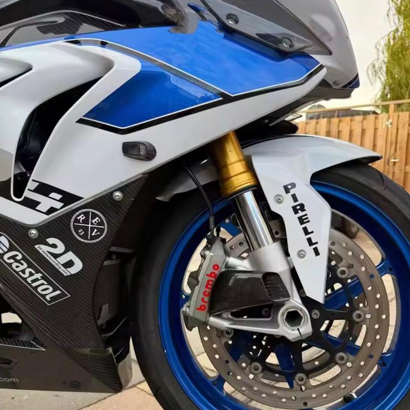 For BMW S1000R S1000RR M1000R M1000RR HP4 S1000XR M1000XR Carbon Fiber Motorcycle Front Brake Air Duct Caliper Radiator Cover