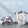 Woodland Animals Laundry Basket,Collapsible Clothes Hamper Waterproof Forest Fox Bear Deer Storage Basket with Handle Kids Room Jungle Deer Laundry