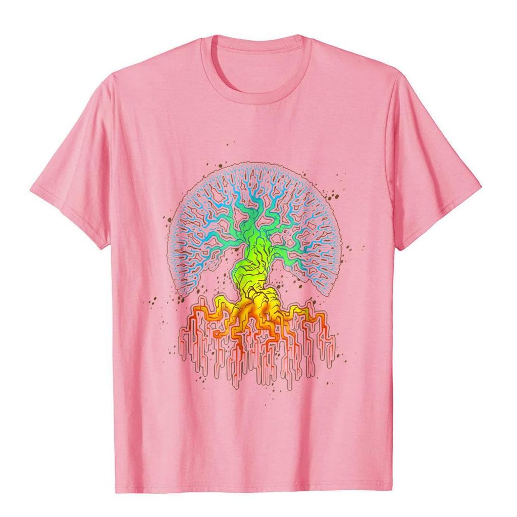 Shirt.Woot Fractal Tree Of Life T-Shirt Rife Man Tops Shirt Leisure T Shirt Kawaii Men Clothing Cotton Beach