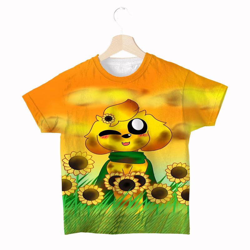 

Mikecrack Compadretes T Shirt Kids Summer Cartoon Fashion Short Sleeve Boys T-shirt Popular Children s Clothing Tees 130 аліса синього кольору
