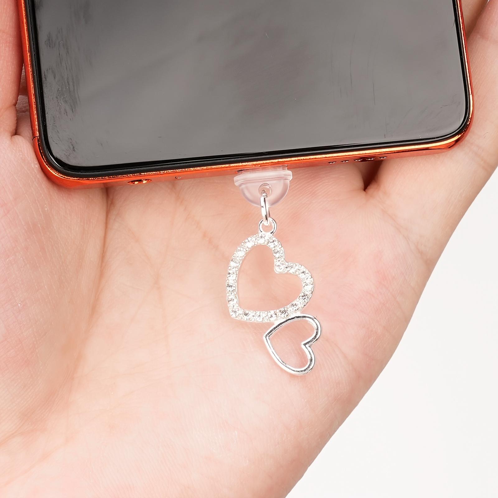 

Alloy Dual-core Phone Pendant, Universal Phone Charging Port Pendant, Suitable for IPhone and Type-C - Elegant Phone Accessory For iPhone 5-14