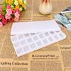 24 Compartments Plastic Paint  , Watercolor Mixing Tray for Students and Artists, Convenient Painting Accessory with 20 Pigment Grids