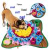 Pet Sniffing and Slow Feeding Mat: Anti-Choking Nest for Food Hiding and Training, Ideal for Dogs and Cats