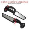 For Yamaha YZF R1 R3 R6 R6S R15 R25 R125 V2 V3 Motorcycle Modified Wind Wing Adjustable Rotating Rear View Mirror Rear