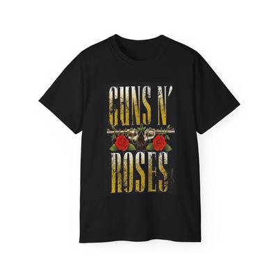 Guns and Roses Rock Vintage 90s Concert Axel Slash Unisex Ultra Cotton Tee