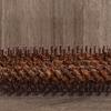 Small Round Hairbrush with Boar and Nylon Bristles Perfect for Blow Drying and Styling Short Thin Fine Hair