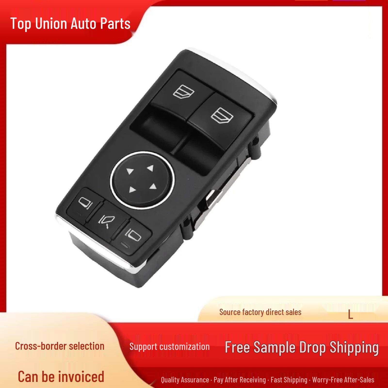 Power Window Switch for 2011-2015 Mercedes-Benz C-Class electric