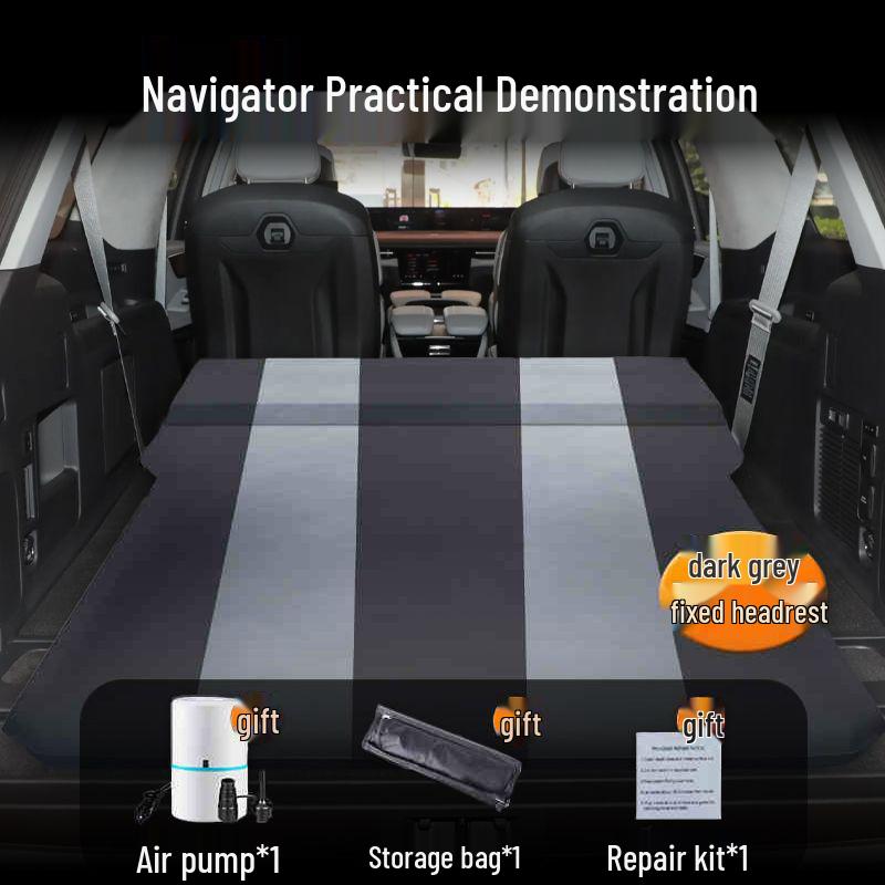 Lincoln Navigator Car Bed Mattress: Trunk Sleeping Pad - Universal, No Inflation Needed.