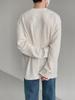 Men's Trendy Japanese Striped Long-Sleeve Loose-Fit T-Shirt
