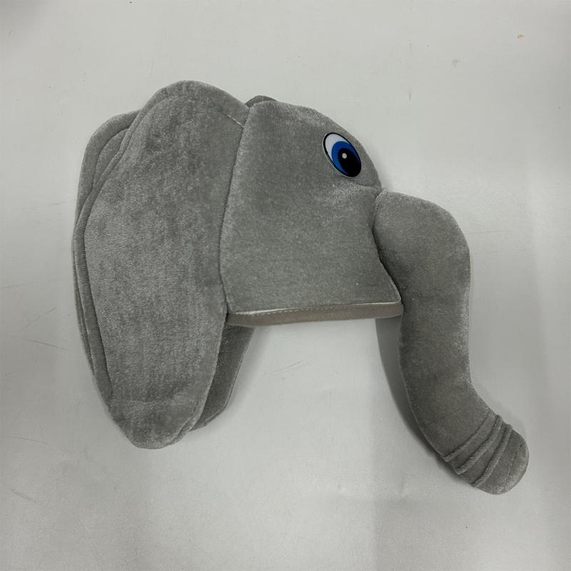 Kapelusz Słonia na Kostium na Halloween Kapelusz Festiwalowa Impreza Spotkanie Nakrycie Głowy Sezonowy Kapelusz Świąteczny Akcesoria do Sesji Zdjęciowej