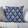 Bosanski Ljiljan Bosna Square Pillowcase Polyester Linen Velvet Creative Zip Decorative Sofa Seater Cushion Cover