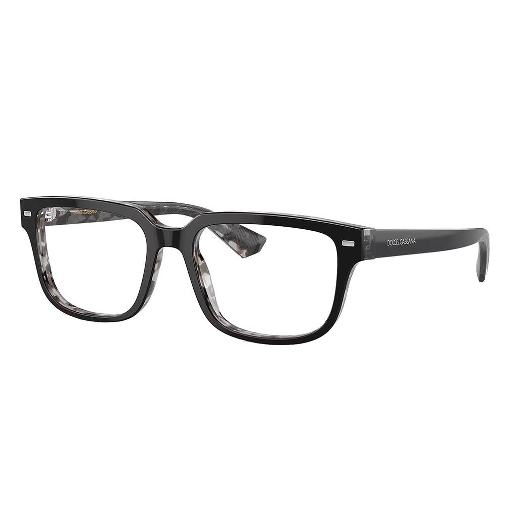 

Dolce Gabbana DG 3380 3403 52 мм Квадратные очки унисекс 52 мм черный на сером Гавана