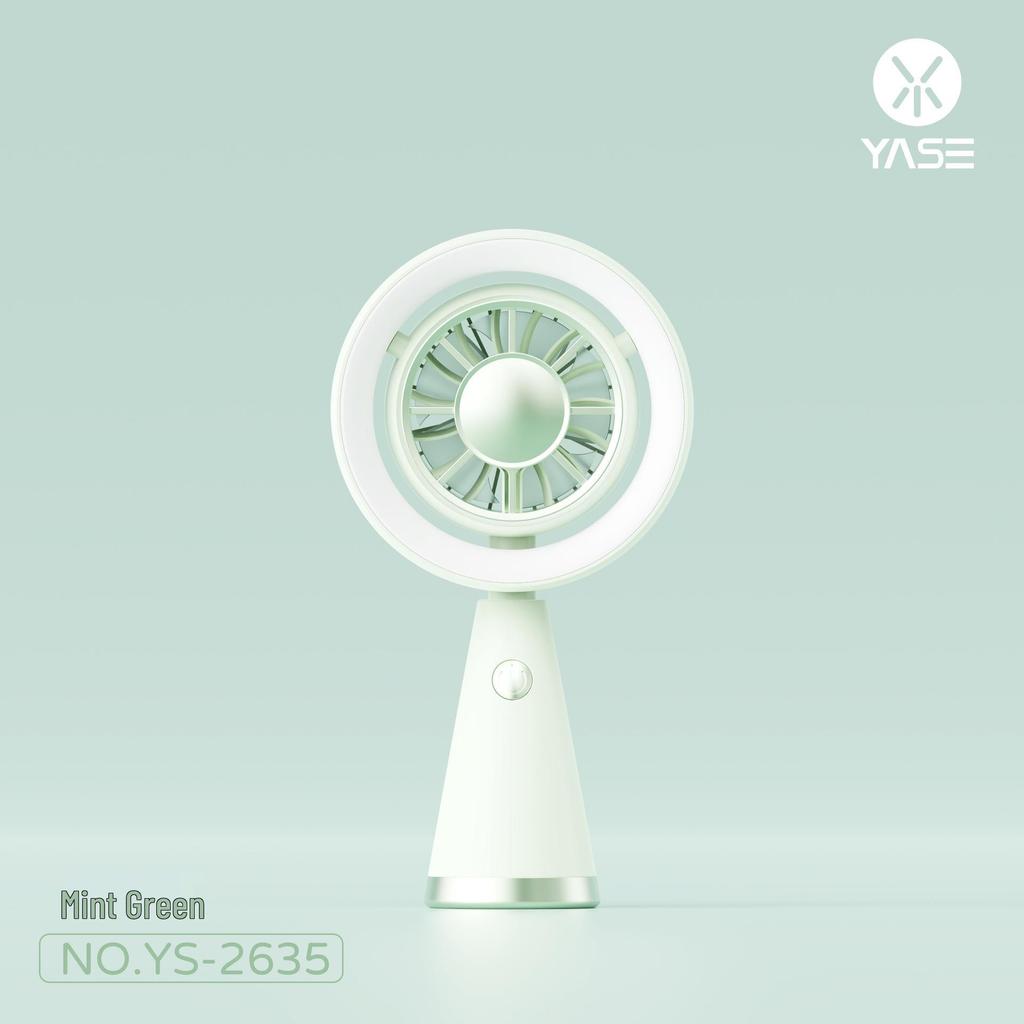 Compact USB Rechargeable Handheld Fan with Digital Display and 100 Speed Settings
