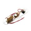 3 Way Wired Loaded Control Plate with Switch Knob for Electric Guitar Playing