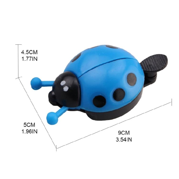 2pcs Bicycles Bells Loud Sound Bike Handlebar Rings Horn Bug Shaped Bike Rings