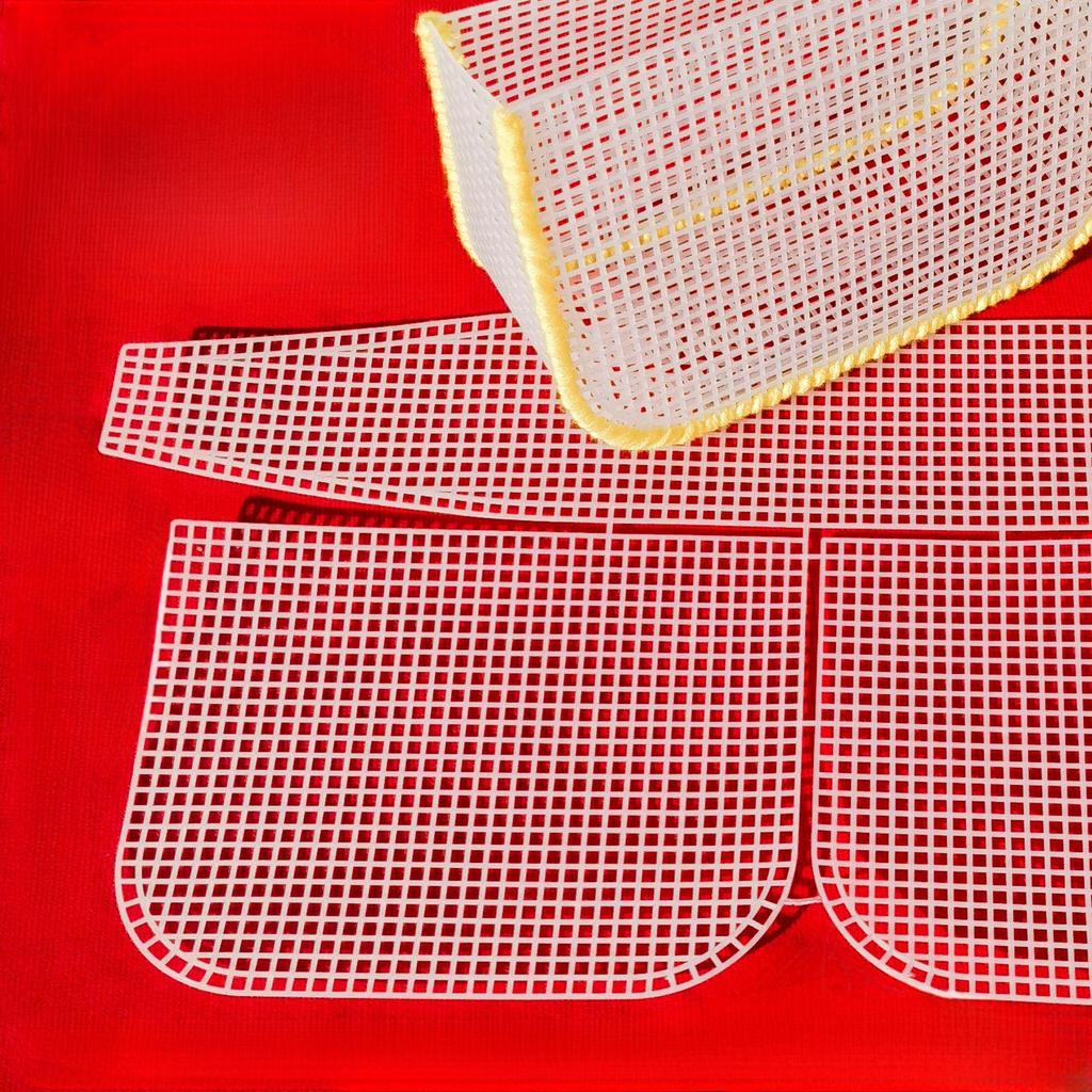 DIY Crochet Yarn Marker Clips & Knitting Bag Accessories Mesh Lining Board