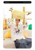 Cute Toast Bread Pillow: Soft Plush Lumbar Support
