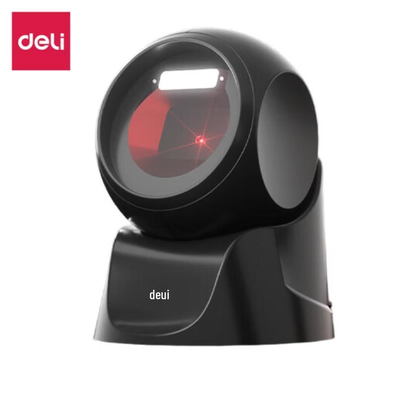 Deli 14963 Wired 2D Barcode Scanner
