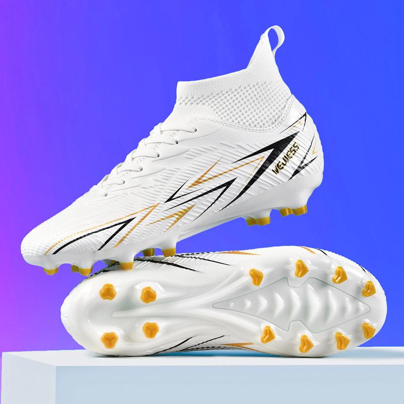 New high-top football shoes for boys and teenagers, students and women, TF broken nails AG long nails football shoes, competition football shoes