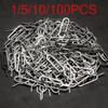 100pcs Universal Sim Card Tray Removal Eject Pin Key Tool Stainless Steel Needle Opener Ejector for Most Mobile Phone Smartphone