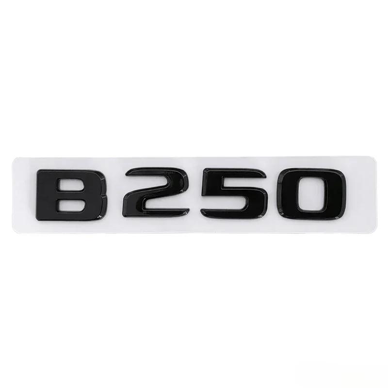 GWRA8 3D ABS Letters Decal Car Body Trunk Emblem Sticker for Mercedes Benz B180 B200 B220 B250 B260 Exterior Accessories