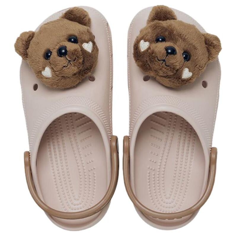 Crocs Casual Fashion Hole Shoes Women's Light Brown