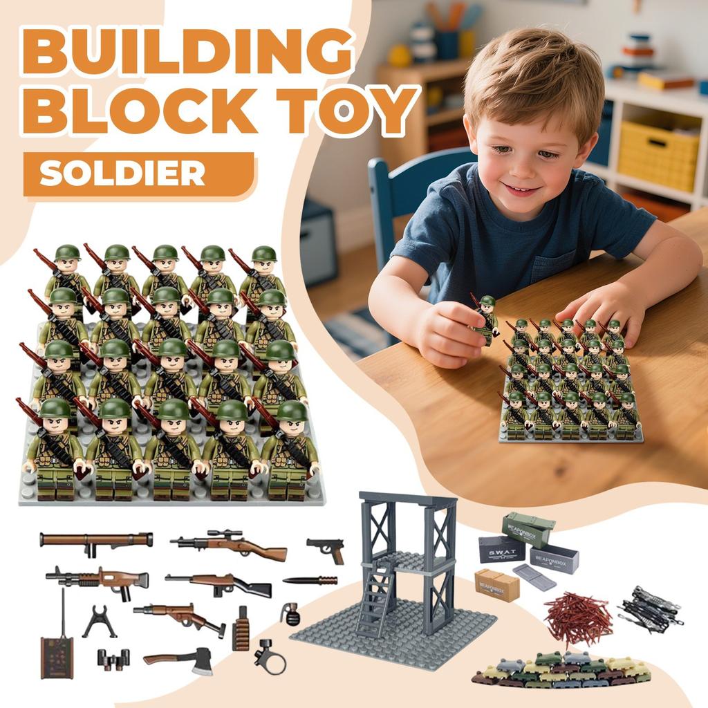 Weapons And Equipment, Watchtowers, Mortars, Compatible Howitzers, Puzzle BuildingBlocks, Minifilm Toys