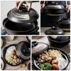 Pot Ceramic Clay Cooking Casserole Japanese Stew Soup Lid Earthenware Hot Pots Korean Stockpot Dish Pan Cookware Stock Chinese