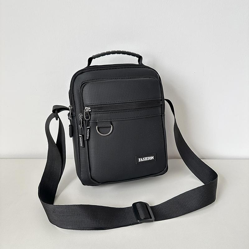 Pánska crossbody taška s veľkou kapacitou - Módna taška cez rameno s viacerými vreckami pre prácu a každodenné použitie