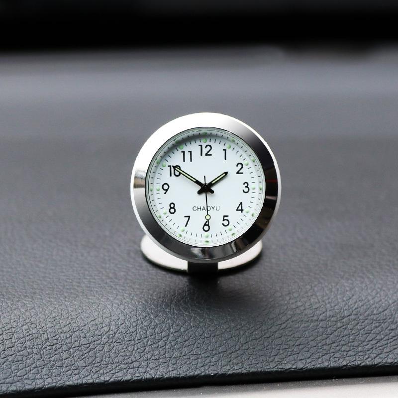 Car Clock Ornaments Automotive Digital Clock Decoration Charms Automobiles Interior Dashboard Watch Decor In Auto Accessories