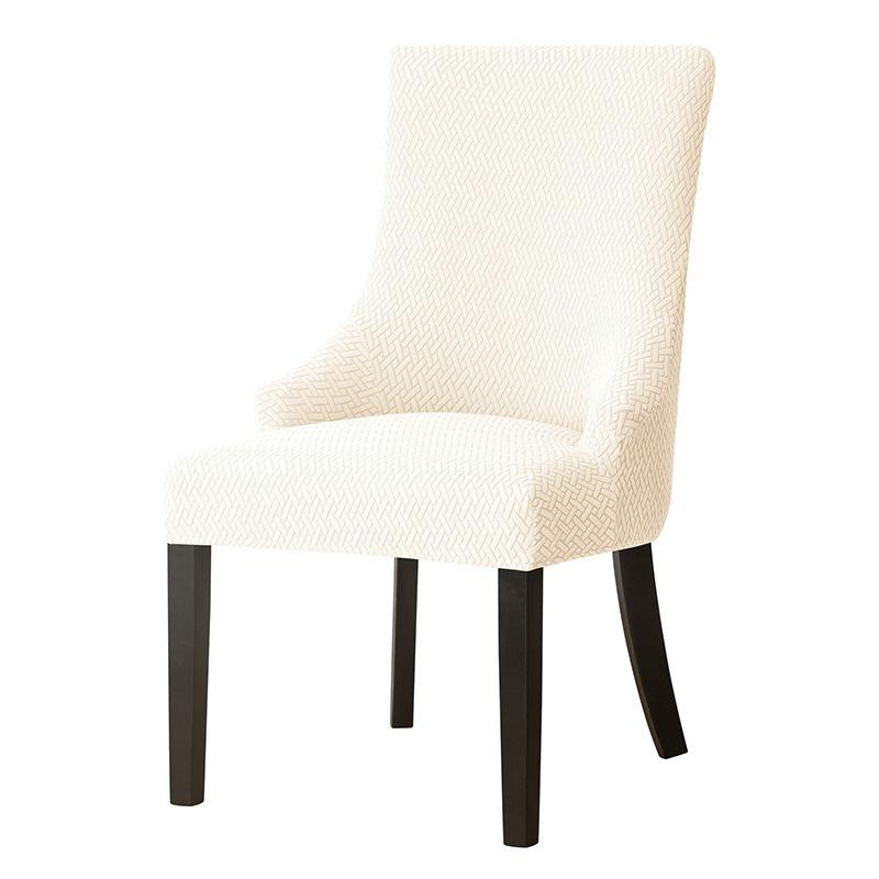Elastic T-shaped Jacquard European Soft-pack Chair Cover Leisure Chair Home Hotel Dining Chair Small Armchair Cover Cover