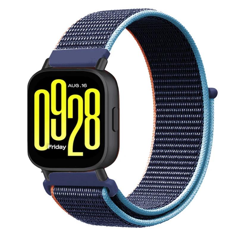 20mm 22mm Nylon Loop Strap for Redmi Watch 5 Active Breathable Replacement Wristband Redmi Wach 5 Lite Sports Bracelet Watchband