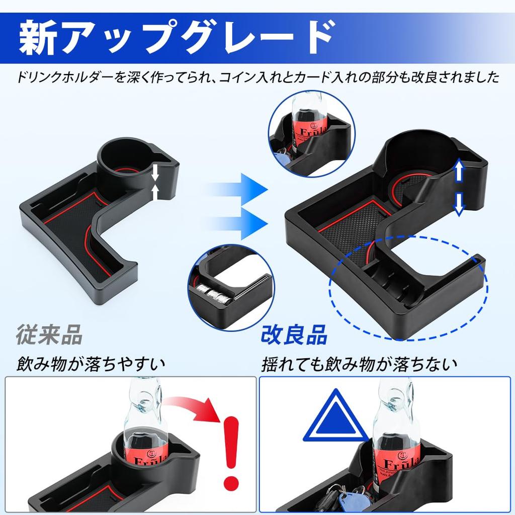 Corporate SUNVIC Suzuki Jimny AT Vehicle Additional Storage Tray Drink Cup Holder Center Console IQOS Key Storage Design for Automatic Transmission