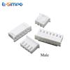100pcs Xh2.54mm 2/3/4/5/6//7/8pin Terminals Plastic Shell Male /female Plug Housing Shell Connector