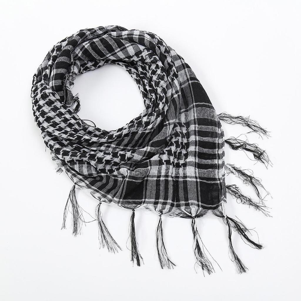 Multifunctional Tactical Outdoor Scarf: Windproof, Sandproof Square Scarf, Neck Gaiter, and Headband