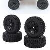 Replacement Front Rear Wheels Tires for Wltoys 144001 144002 124008 124018 124019 Upgrade Parts RC Car Rubber Tires