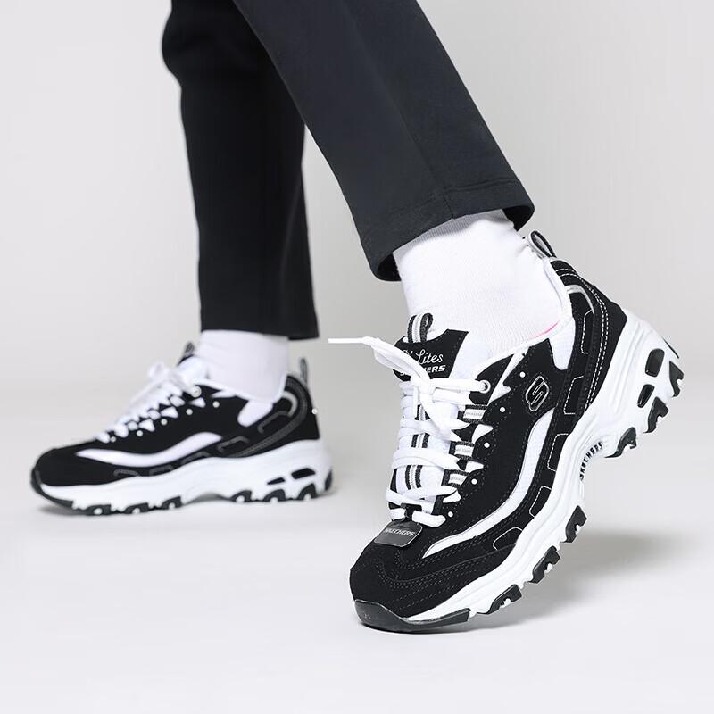 Skechers Women's Thick-Soled Breathable Casual Sneakers
