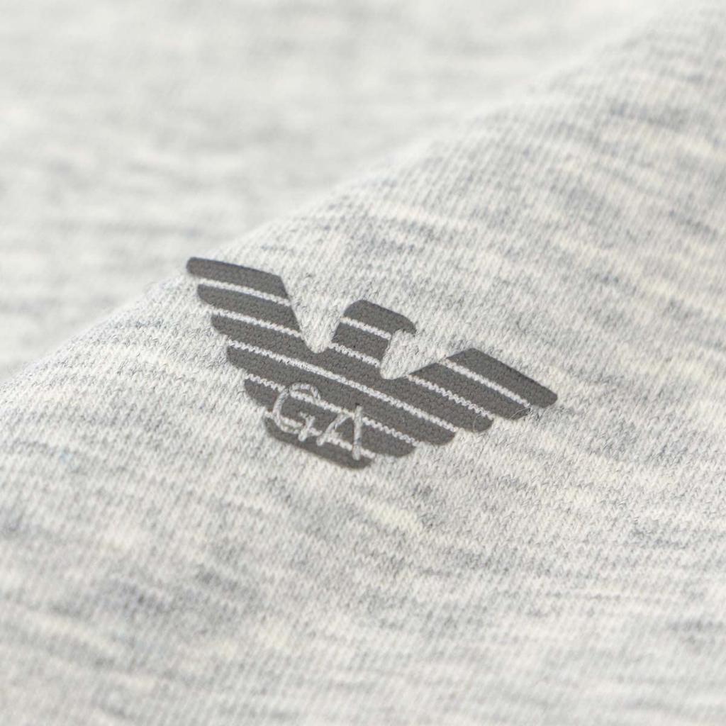 Emporio Armani Stretch Cotton V-Neck Short Sleeve T-Shirt/Undershirt, EU Size, Men's, Gift, 54047290, EU Size L, 90. White