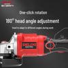 Delixi Brushless Cordless Angle Grinder CN plug (adapter included)