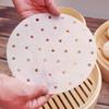 100Pcs New 4/5/6/7/8in Steamer Paper Disposable Round Buns Pastries Non-stick Paper Bread Bakery Paper Kitchen Cooking Tools