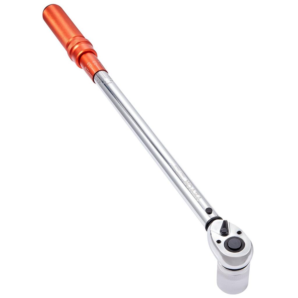 Torque Wrench, 1/2-inch Drive Click Torque Wrench 20-250ft.lb/34-340n.m, Dual-Direction Adjustable Torque Wrench Set, Mechanical Dual Range Scales