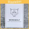 Werewolf Cards Premium Quality Cardboard Ideal For Group Entertainment