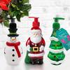 Christmas Snowman Dispensing Bottle - Household 350ml Volume, a Part of Gift Series.