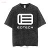 Hot Item Eotech Logo T Shirt Heavy Cotton  MANY COLORS Vintage Washed Stretched Designer Clothes Soft Casual Homme Streetwear
