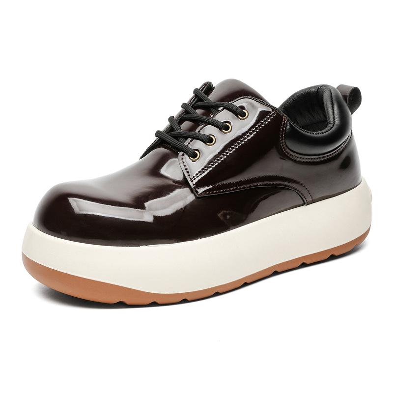 Big Yellow High Top Boots - Cute, Ugly-Cute, Thick Sole, All-Match Men's Footwear, Spring 2025 Edition.