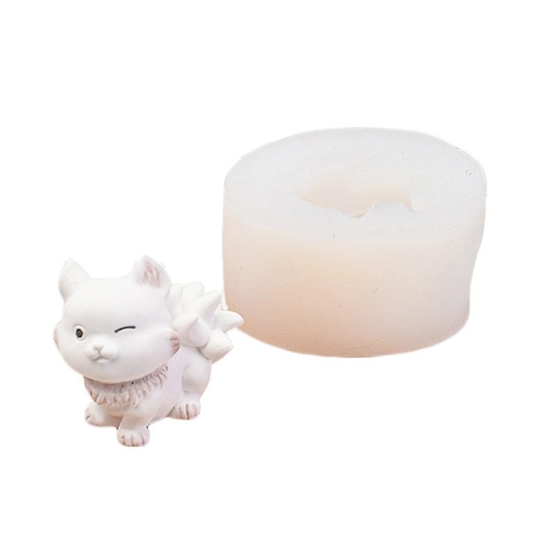 Fuchs Tier Harzform Mini Niedliche Silikonformen Epoxidharz Gießen DIY Dessert -40°~230° Celsius Temperaturbeständig