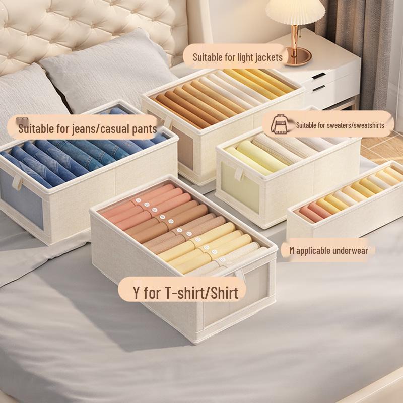 Fabric Clothes Layered Storage Box